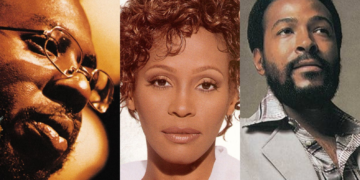 Curtis Mayfield, Whitney Houston and Marvin Gaye.
