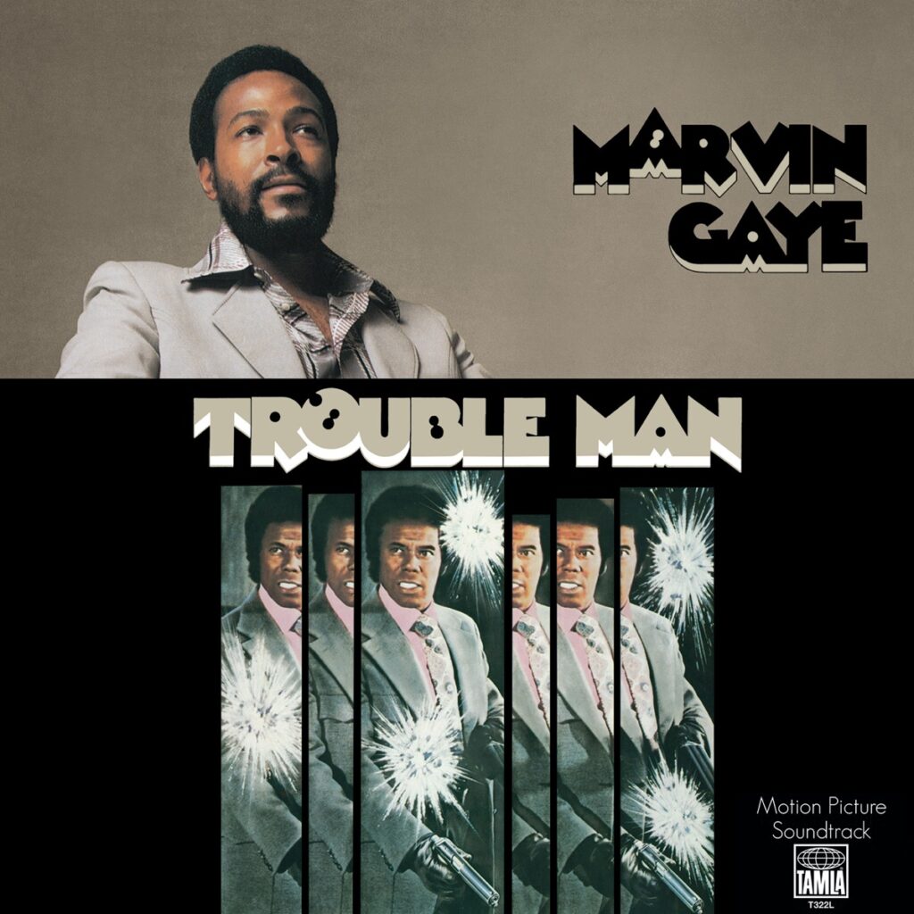 Marvin Gaye's Trouble Man album cover