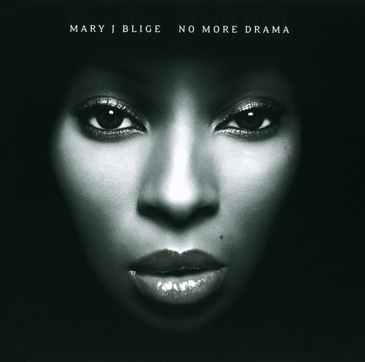 Mary J. Blige's No More Drama single cover