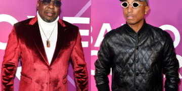 Bobby Brown and Pharrell Williams, 2023 Urban One Honors