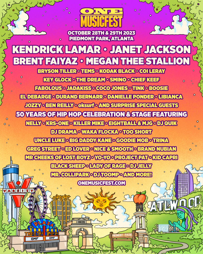ONE Musicfest 2023 poster