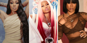 Monica, Nicki Minaj and Keyshia Cole.