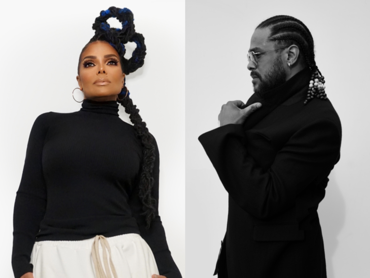 Janet Jackson and Maxwell. (Photo Credit: Courtesy of Janet Jackson; Mark Seliger)