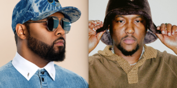 An image of singer Musiq Soulchild and producer Hit-Boy, who have announced their new album Victims & Villains 2.