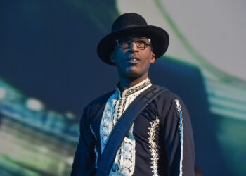 A photo of singer D'Wayne Wiggins