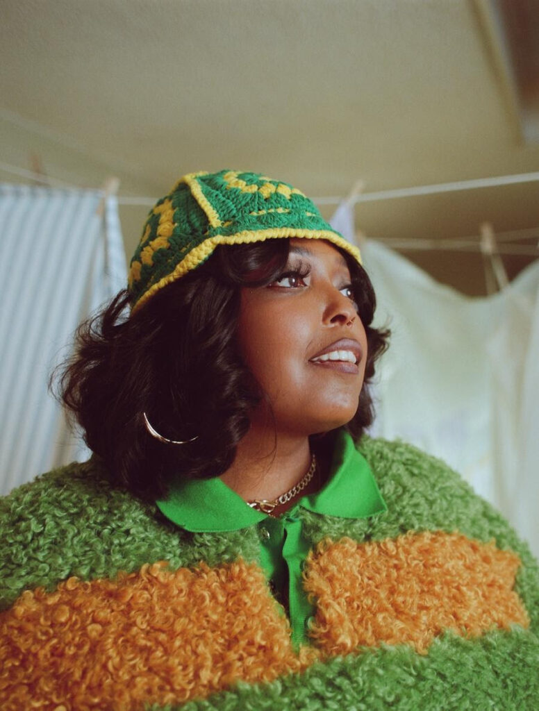 A photo of singer and rapper Jane Handcock
