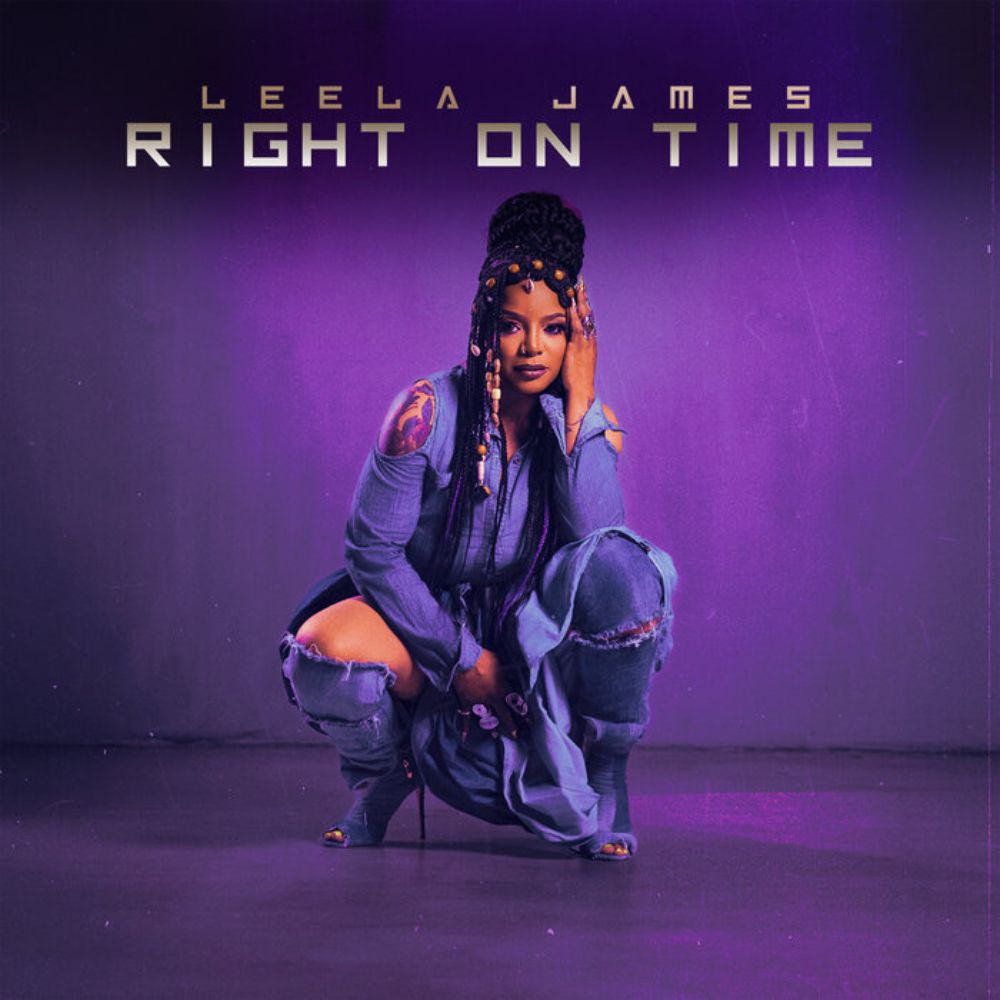 Leela James' Right On Time single cover