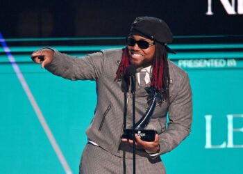 Leon Thomas at the 2025 BET Awards