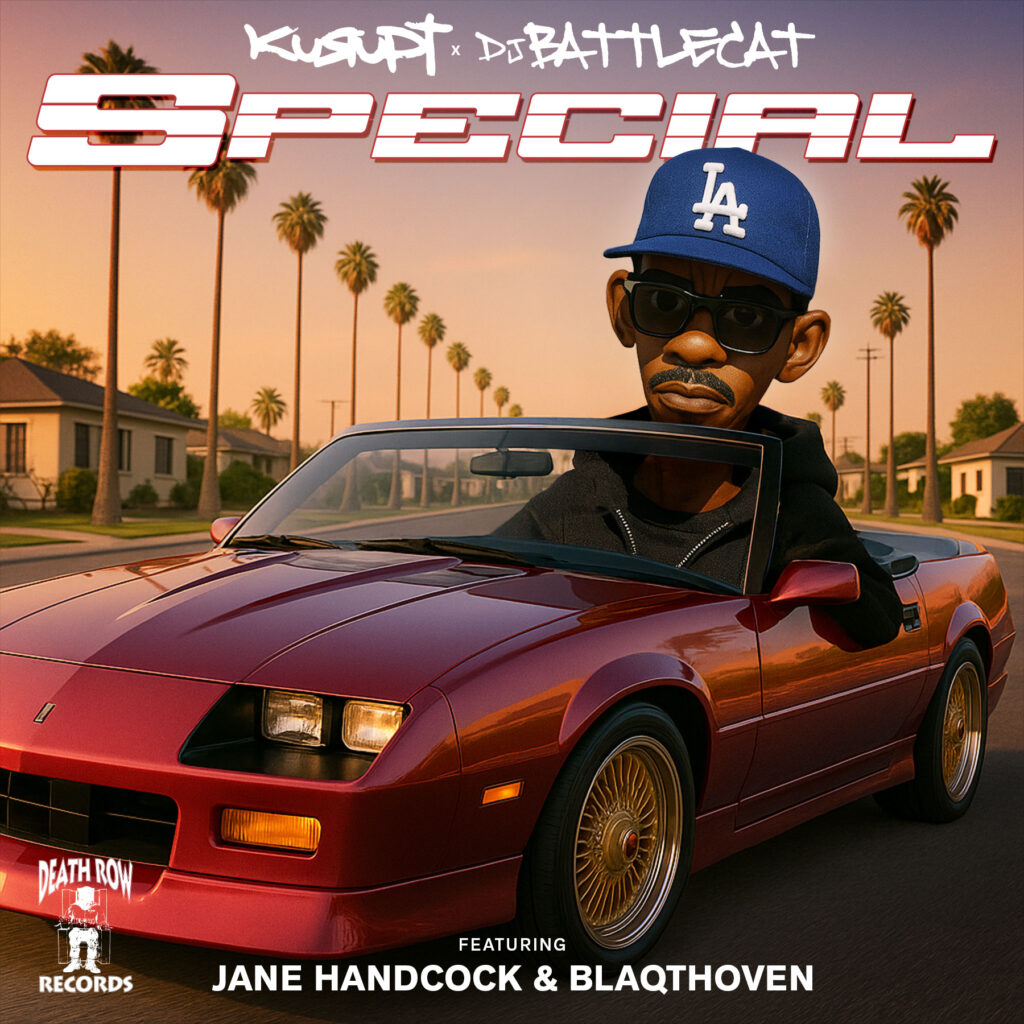 Kurupt's Special single cover featuring DJ Battlecat, Jane Handcock and Blaqhoven